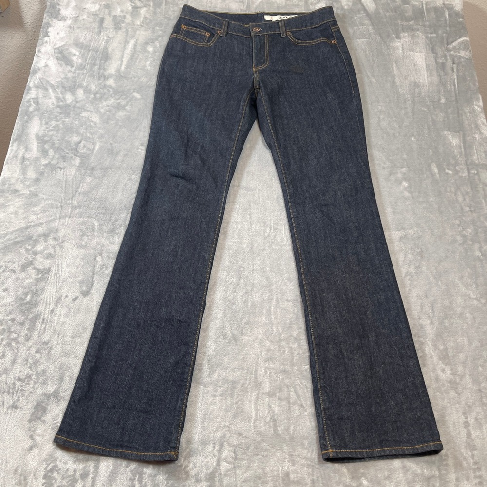 DKNY Jeans Womens 6R Dark Wash‎ Bootcut Denim Pants Indigo Mid Rise Stretch